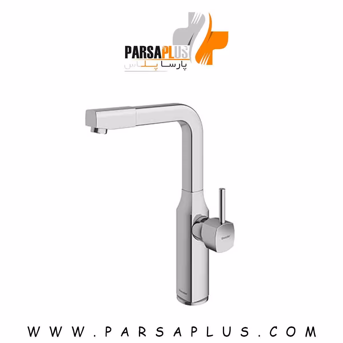 شیر آشپزخانه شودر مدل یونیک کروم مات