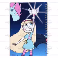 دفتر مشق کارتون استار علیه نیروهای شیطانی کد note-C-05