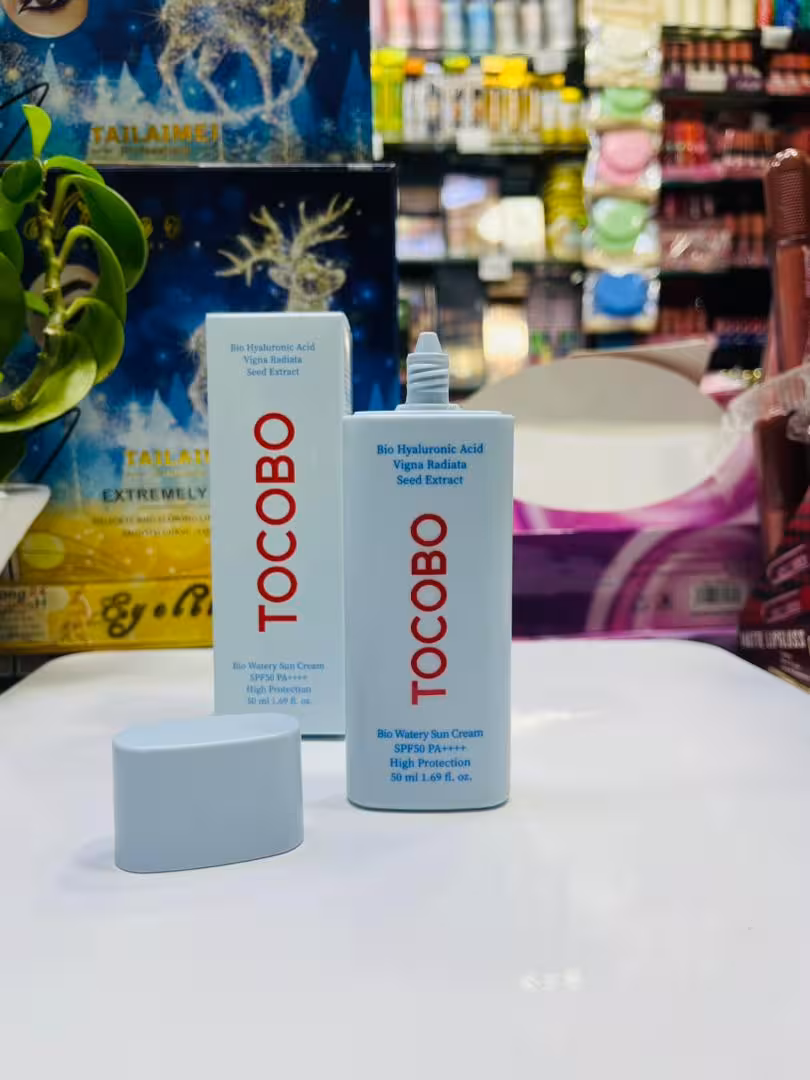 ضدآفتاب بیو واتری هیالورونیک اسید توکوبو اس پی اف 50 حجم 50 میل