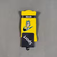 جوراب ساقدار ریک زرد کد 3453