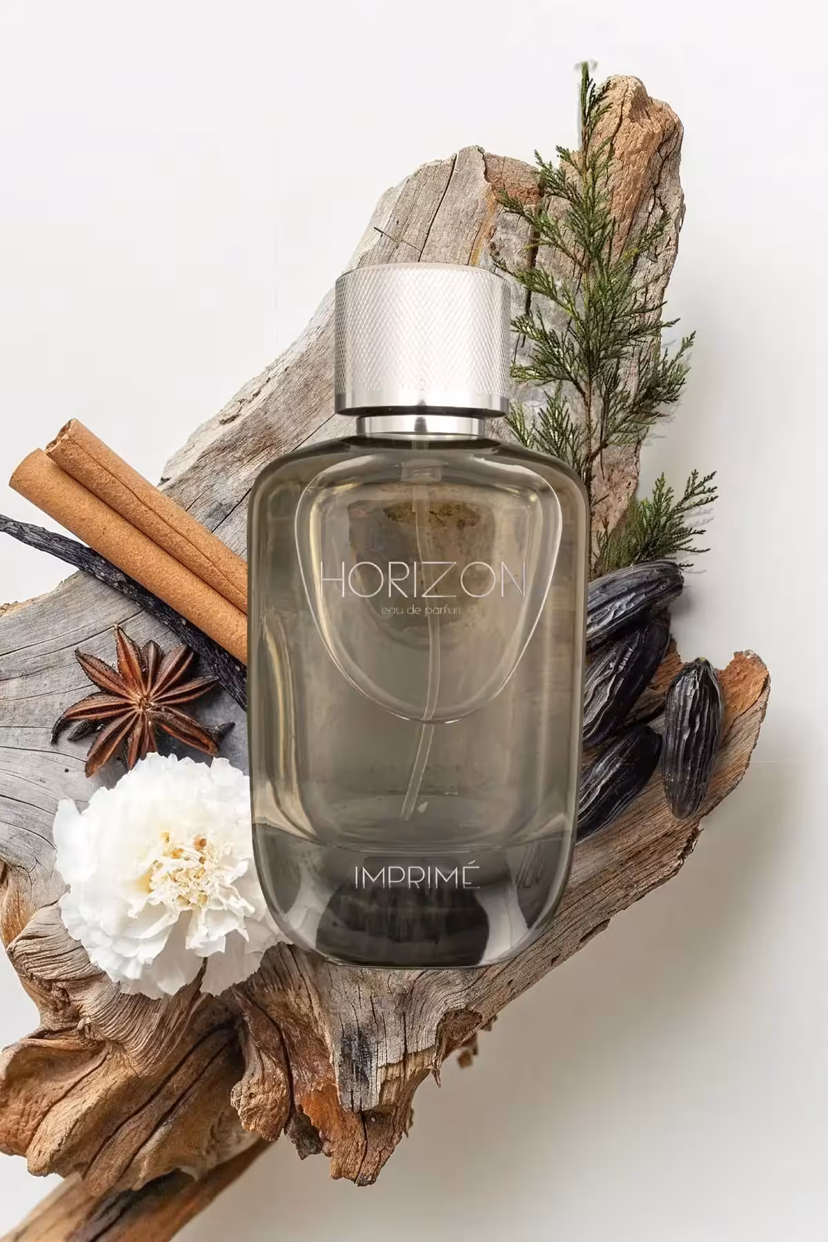 عطر هورایزن ادو پرفیوم مردانه 100 میلی‌لیتر | طعمی ادویه‌ای و چوبی | لیمو، دارچین، مشك، کهربا، چوب سرو - 10655