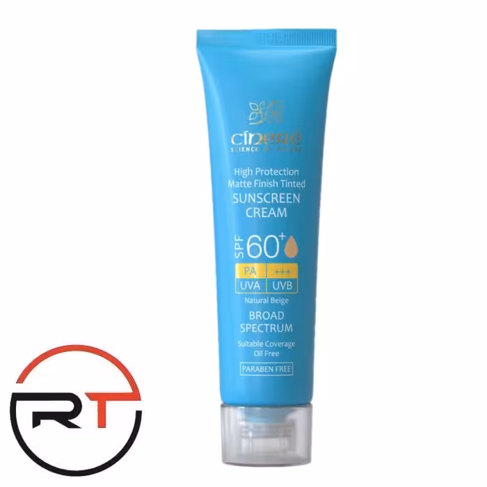 ضد آفتاب رنگی SPF60 پژ طبیعی سینره