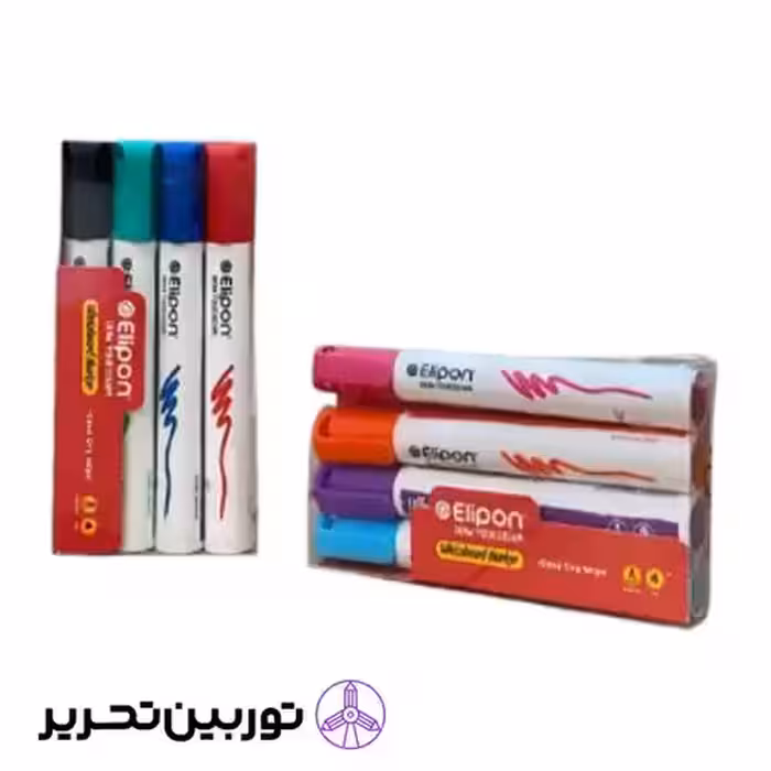 ماژیک وایت برد 4 عددی سر تخت الیپون
