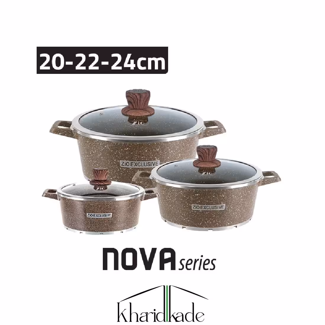 سرویس قابلمه زیو اصلی مدل Z-8400-24