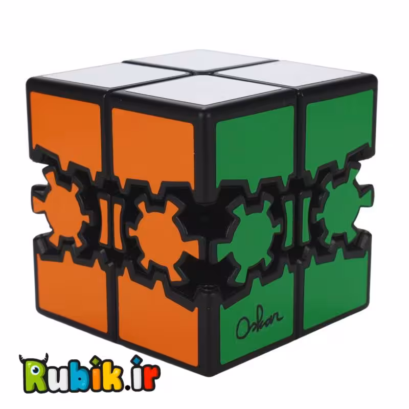 روبیک دنده ای (گییر) 2×2 کالوین پازل 6 رنگ
