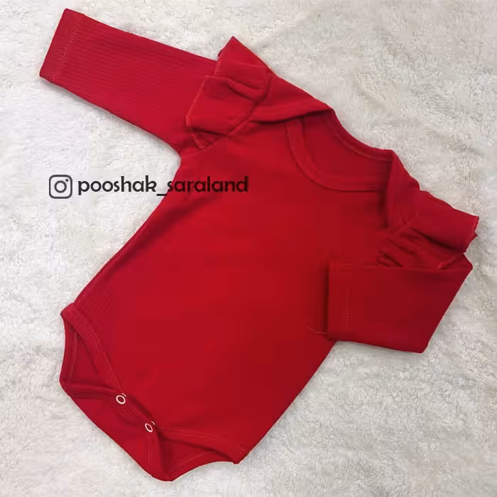 بادی نوزاد چیندار دخترانه کبریتی