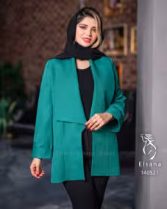 کت مزونی کتان کریستال مدل بهار