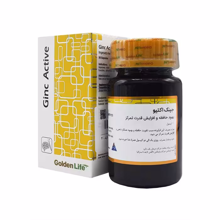 قرص جینک اکتیو گلدن لایف