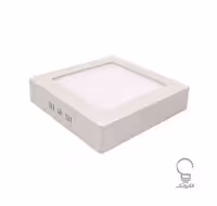 پنل LED روکار چهارگوش 18 وات سان لوکس
