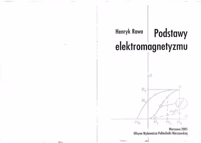 خرید و دانلود نسخه کامل کتاب Podstawy elektromagnetyzmu