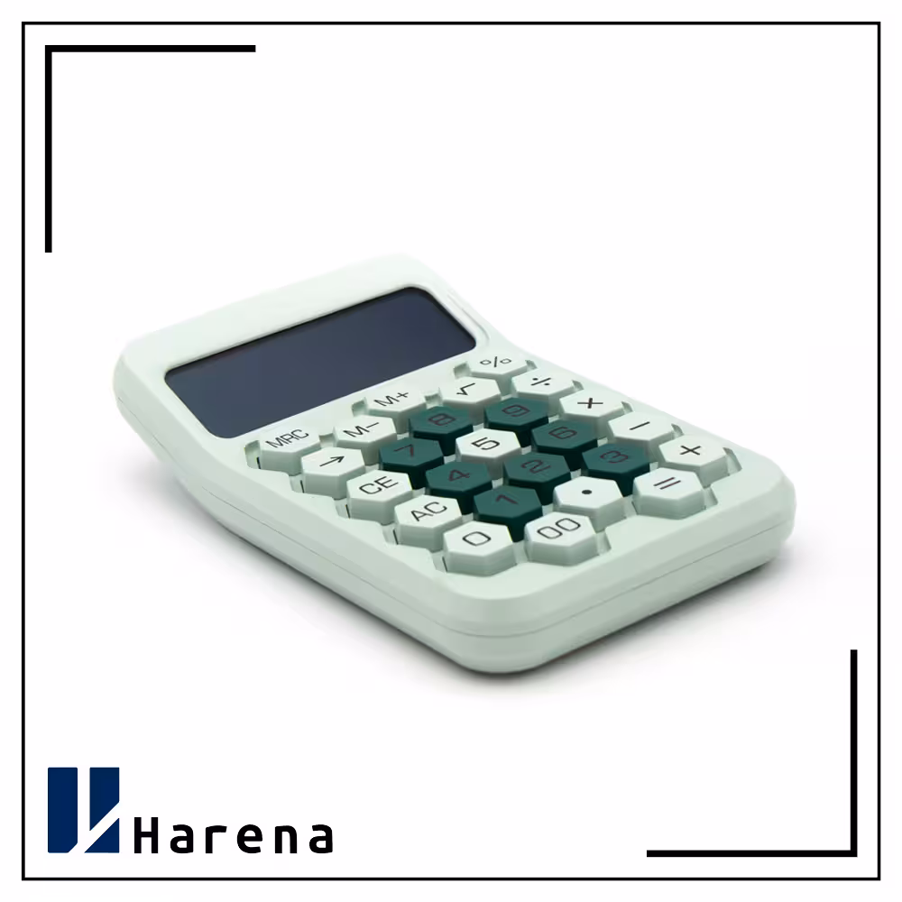 ماشین حساب کد 2277 رنگ سبز