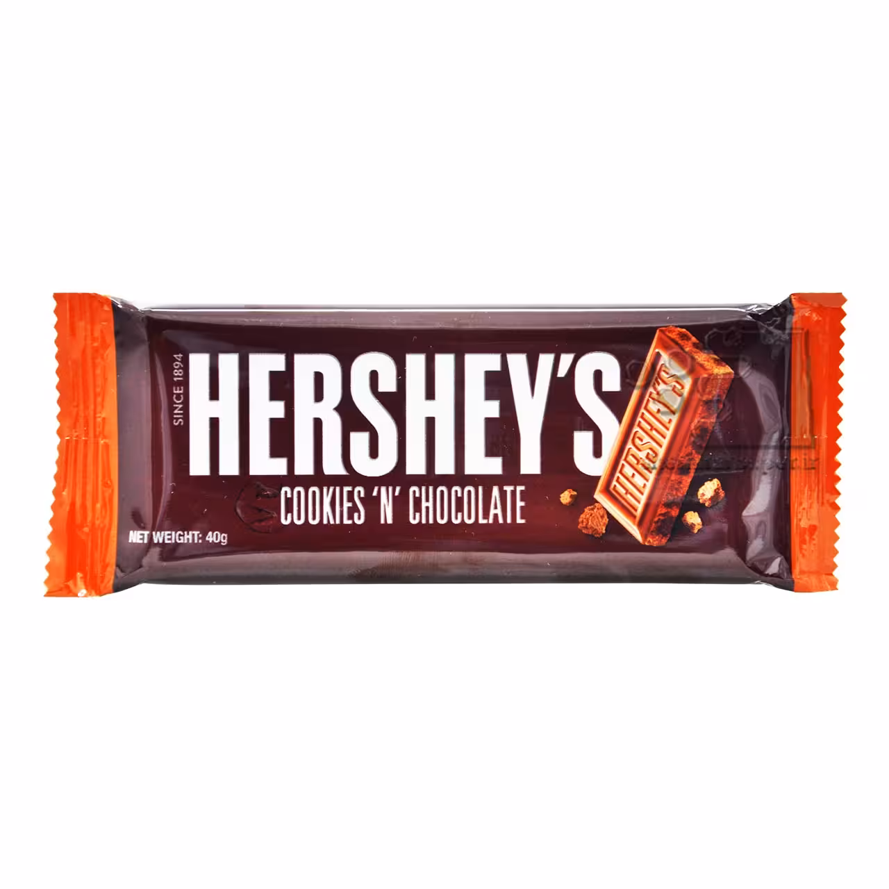 شکلات با تکه های کوکی 40 گرم هرشیز - hersheys