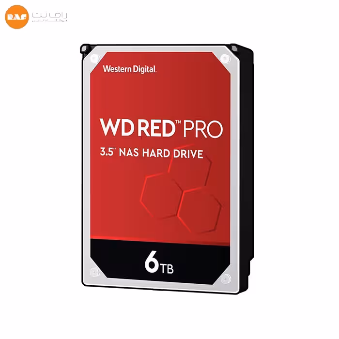 هارد دیسک اینترنال وسترن دیجیتال مدل RED PRO WD6003FFBX ظرفیت 6 ترابایت