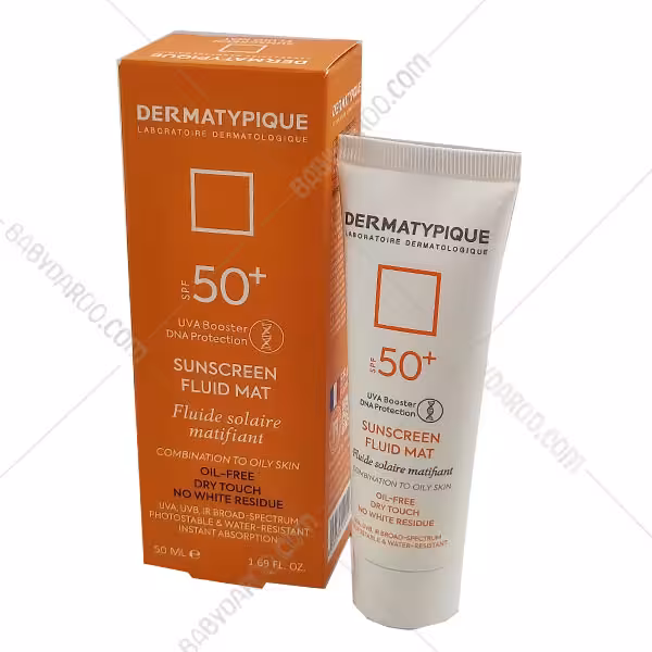 ضد آفتاب بی رنگی پوست چرب SPF50 درماتیپیک
