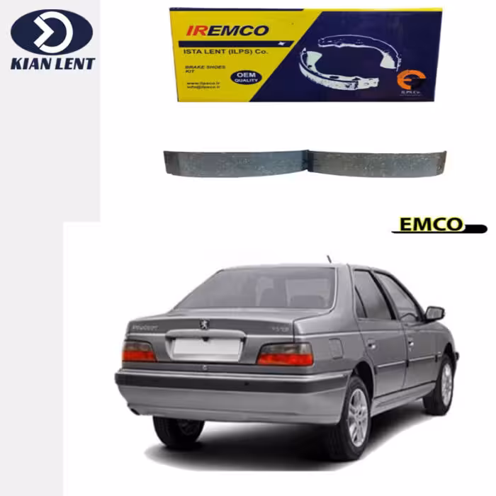 لنت ترمز عقب پژو پارس برند امکو(emco)