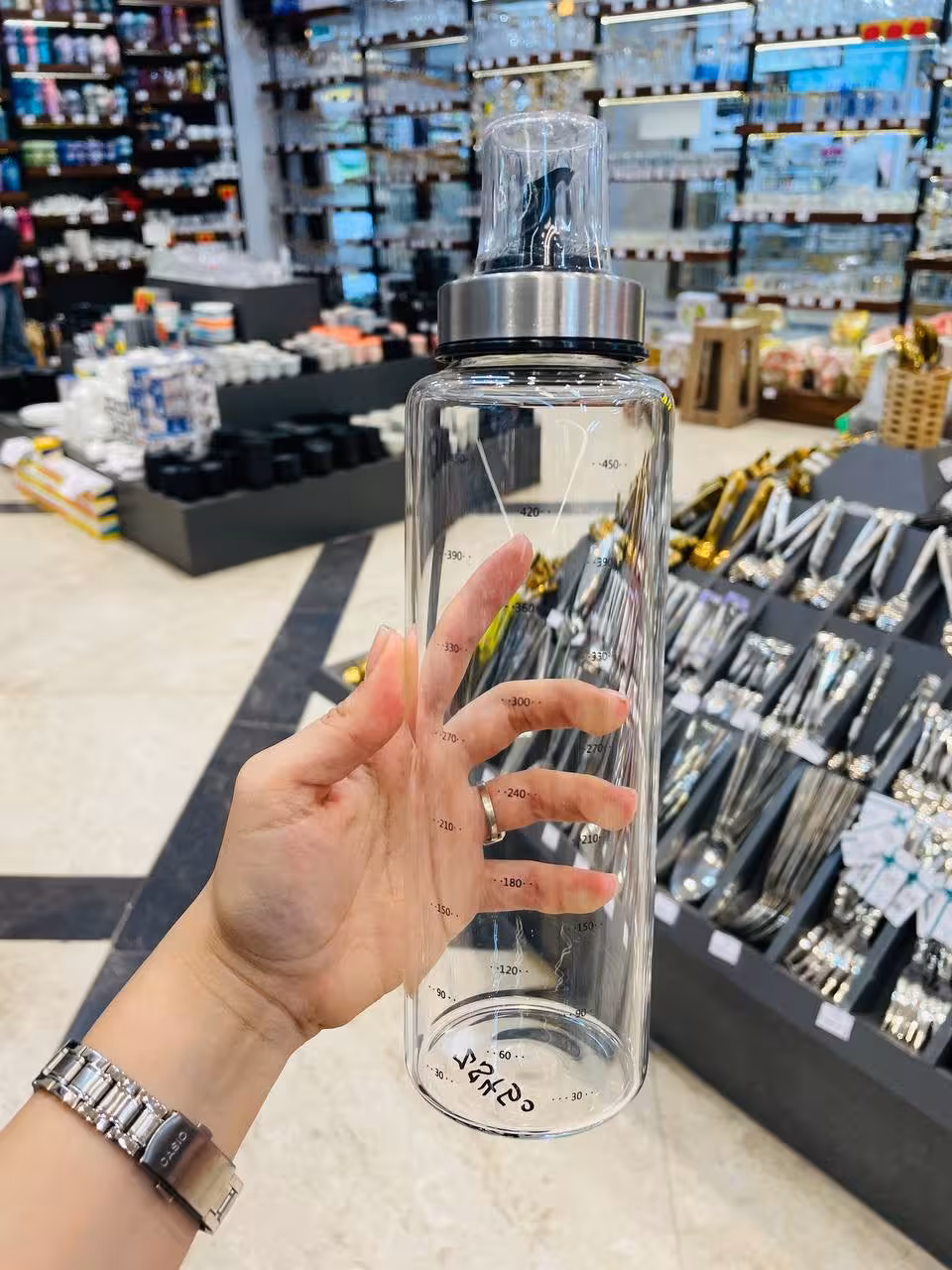 ظرف روغن پیرکس با جعبه ZS450-BOX