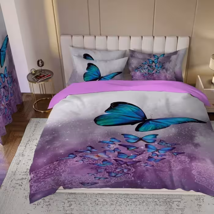 روتختی سه بعدی طرح پروانه کد 223