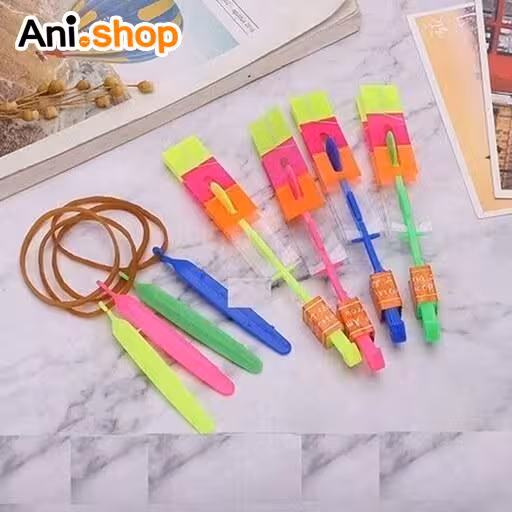 پرتک چراغدار اسباب بازی پرتابی مدل تیرکمانی