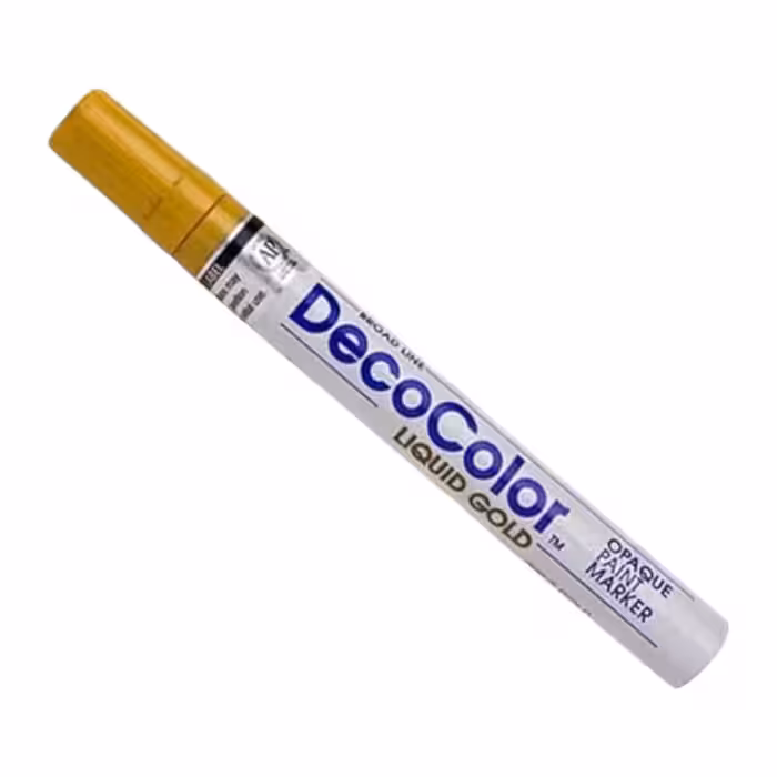 ماژیک سربی deco color طلایی