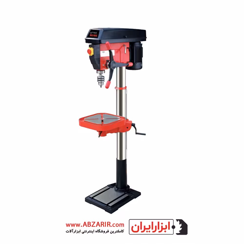دریل ستونی 32 میلیمتری پایه بلند تک فاز همراه با گیره محک مدل SP-5232A