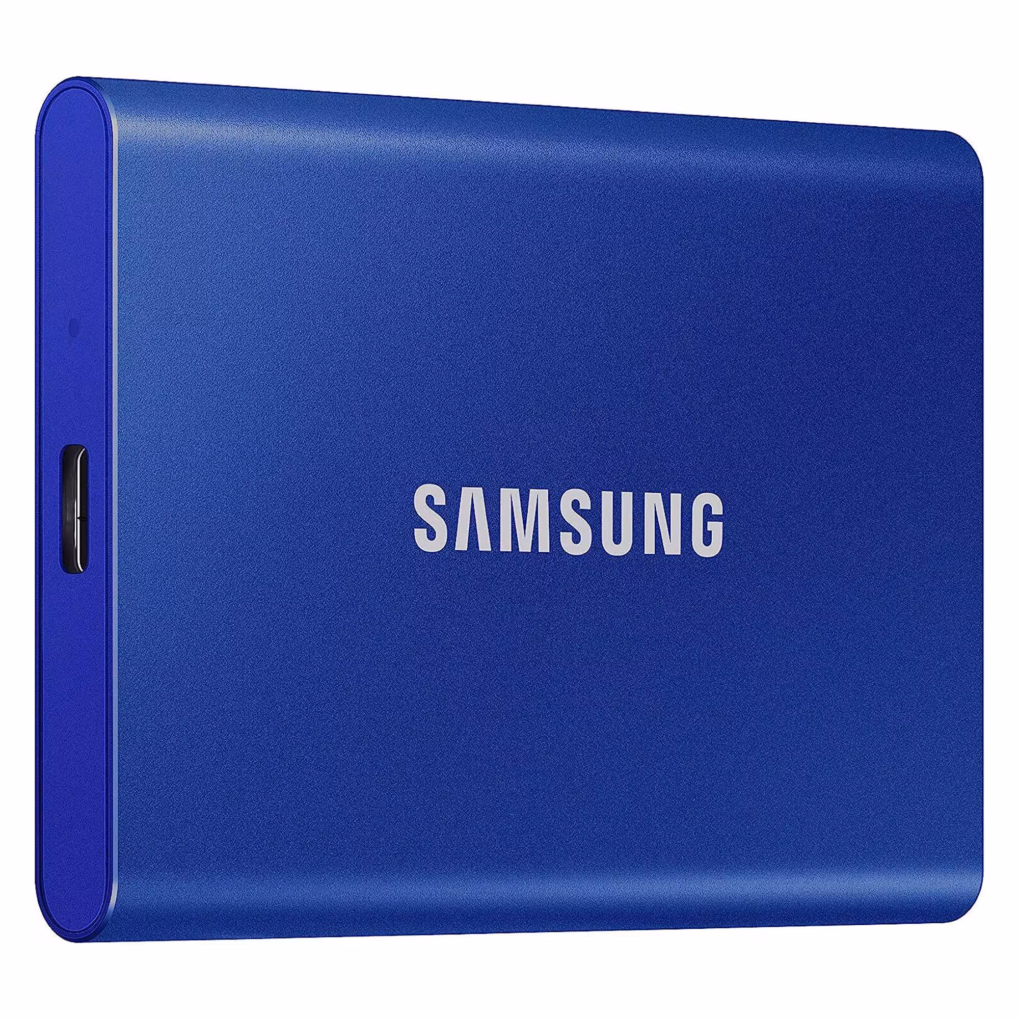 اس اس دی اکسترنال USB 3.2 سامسونگ مدل Samsung T7 ظرفیت 1 ترابایت