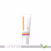 فلوئید ضد آفتاب SPF50 بی رنگ کامپودرما مدل Illuminating حجم 40 میلی لیتر