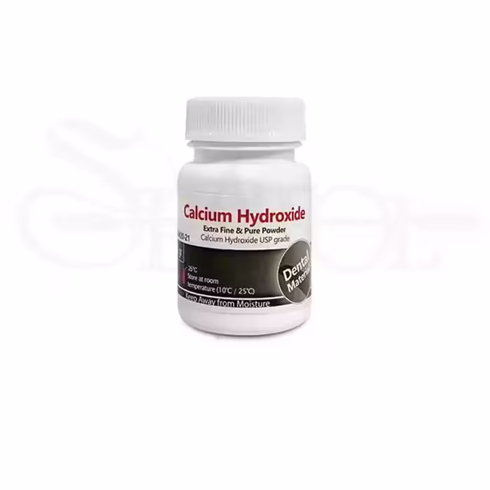 پودر کلسیم هیدروکساید 25 گرم calcium Hydroxide powder برند مروابن Morvabon