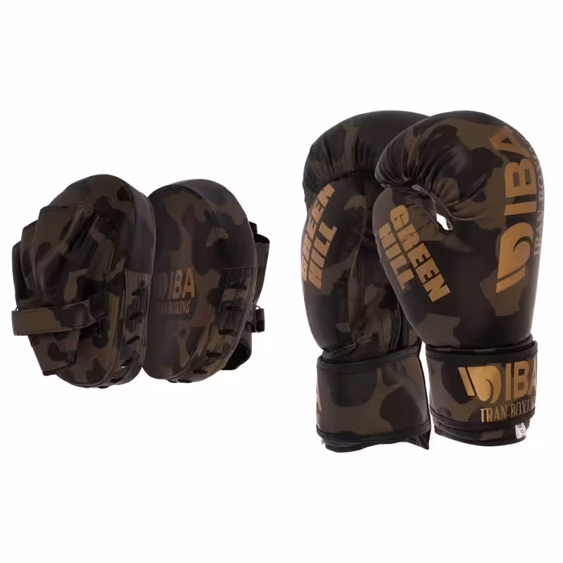 ست دستکش و میت گرین هیل super aiba army