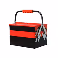 جعبه ابزار فلزی اتوماتیک دنلکس مدل DH-1033 سایز 30 سانتی متر