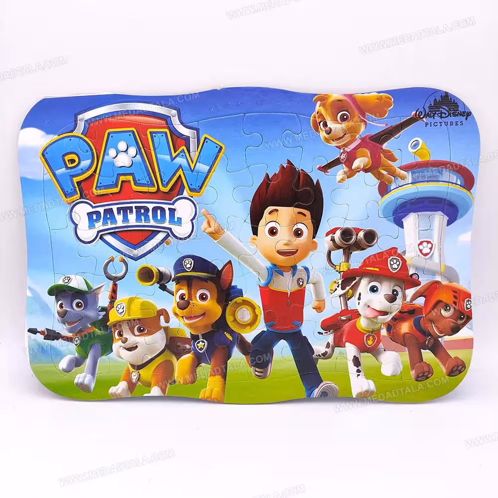 پازل پشت وایت بردی سگ های نگهبان Paw Patrol