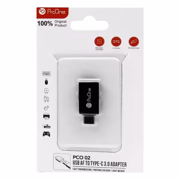 مبدل USB به USB -C پرووان مدل PCO 02