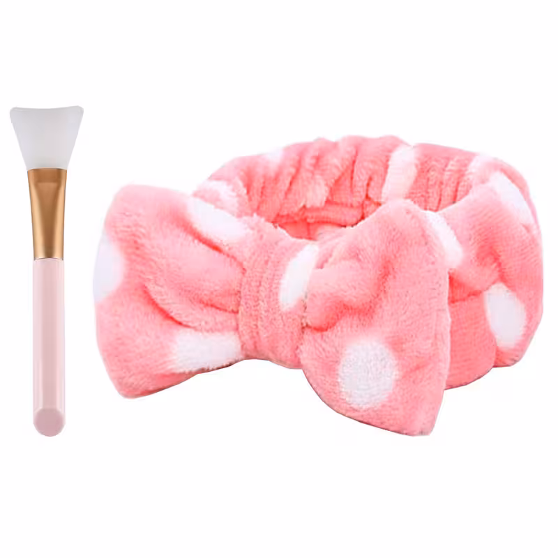 هدبند آرایشی مدل badonya178 به همراه قلم ماسک مدل 01