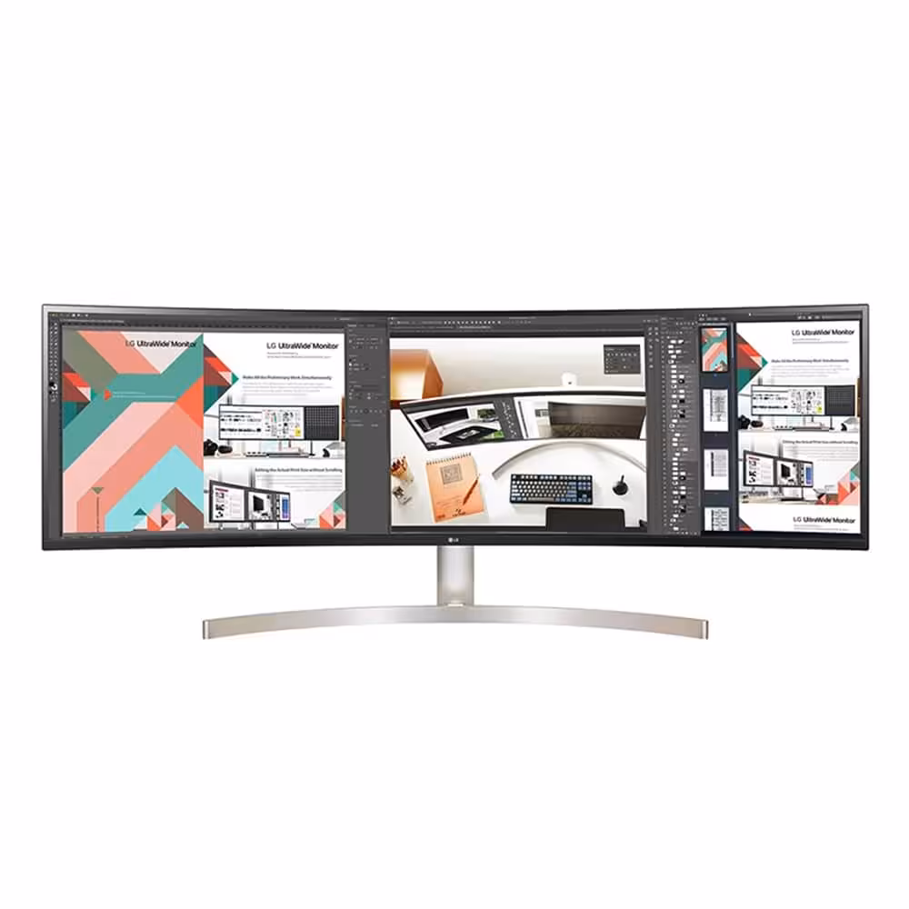 مانیتور 49 اینچ منحنی ال جی مدل 49WL95C-W Ultrawide