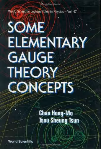 خرید و دانلود نسخه کامل کتاب Some Elementary Gauge Theory Concepts