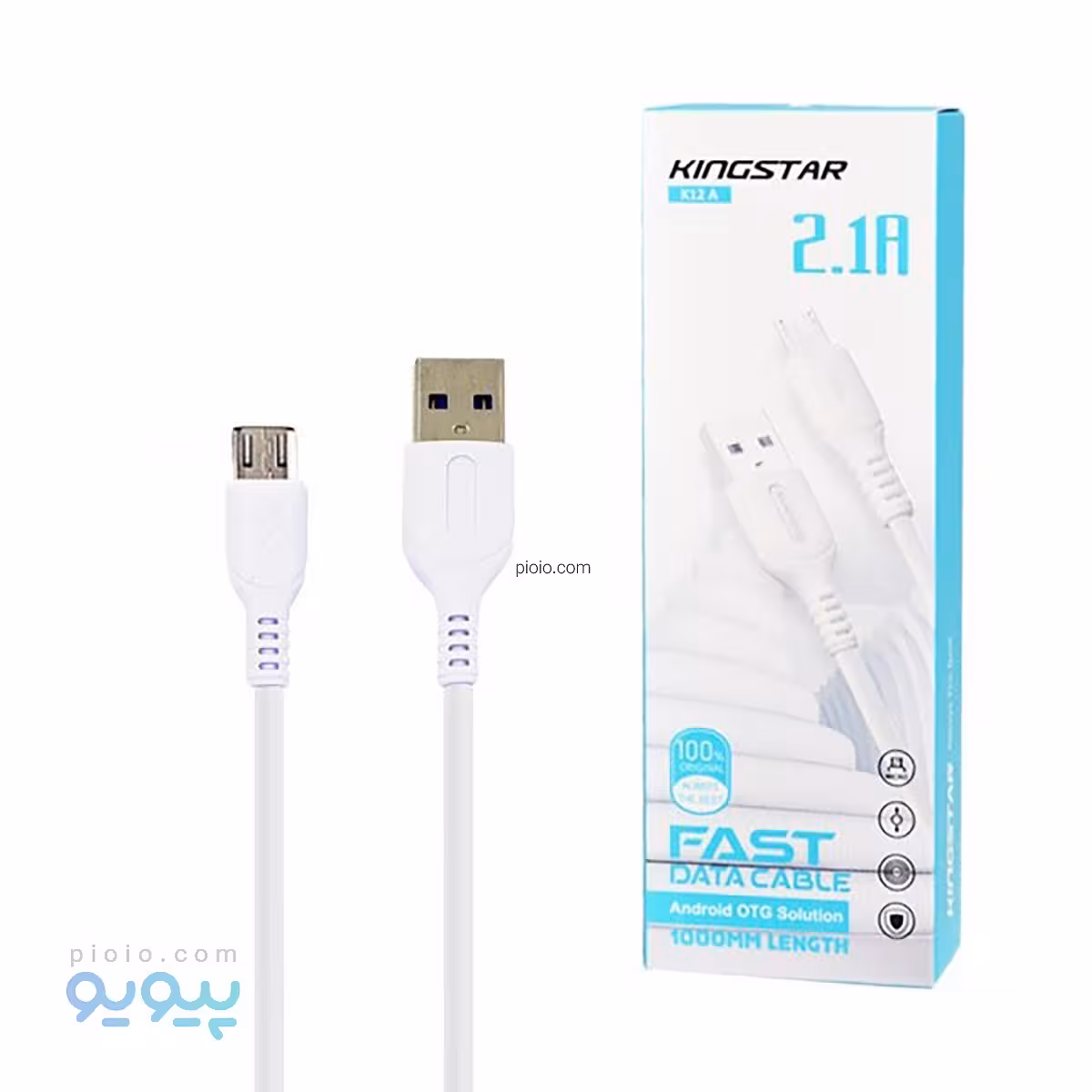 کابل شارژ تبدیل USB به MICROUSB مدل K12 A