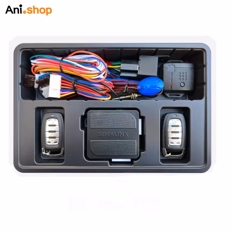 پکیج کامل دزدگیر و ردیاب خودرو حرفه ای برند سیمالینکس