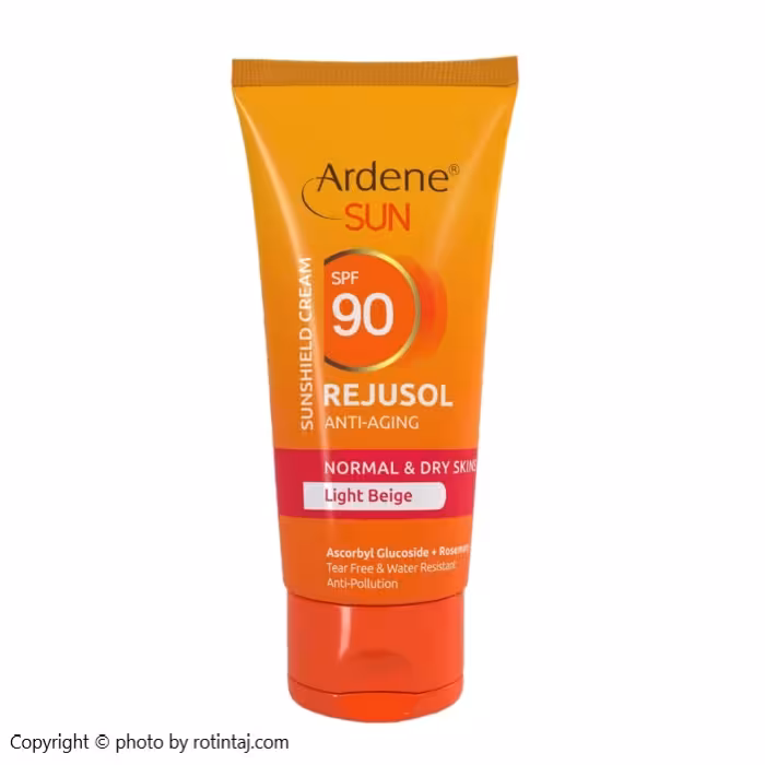 ضد آفتاب بژ روشن SPF90 پوست معمولی و خشک آردن