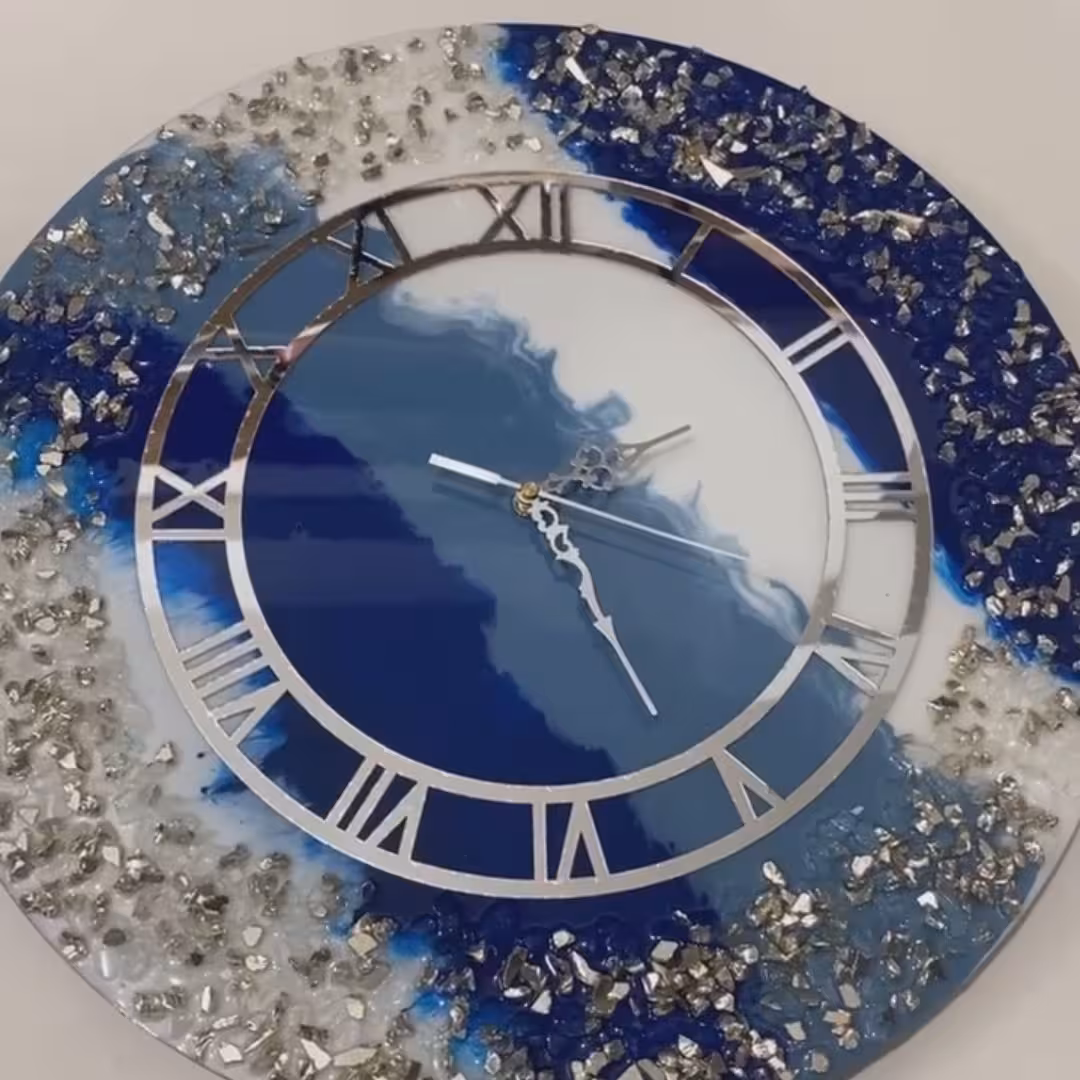 ساعت دیواری  رزینی