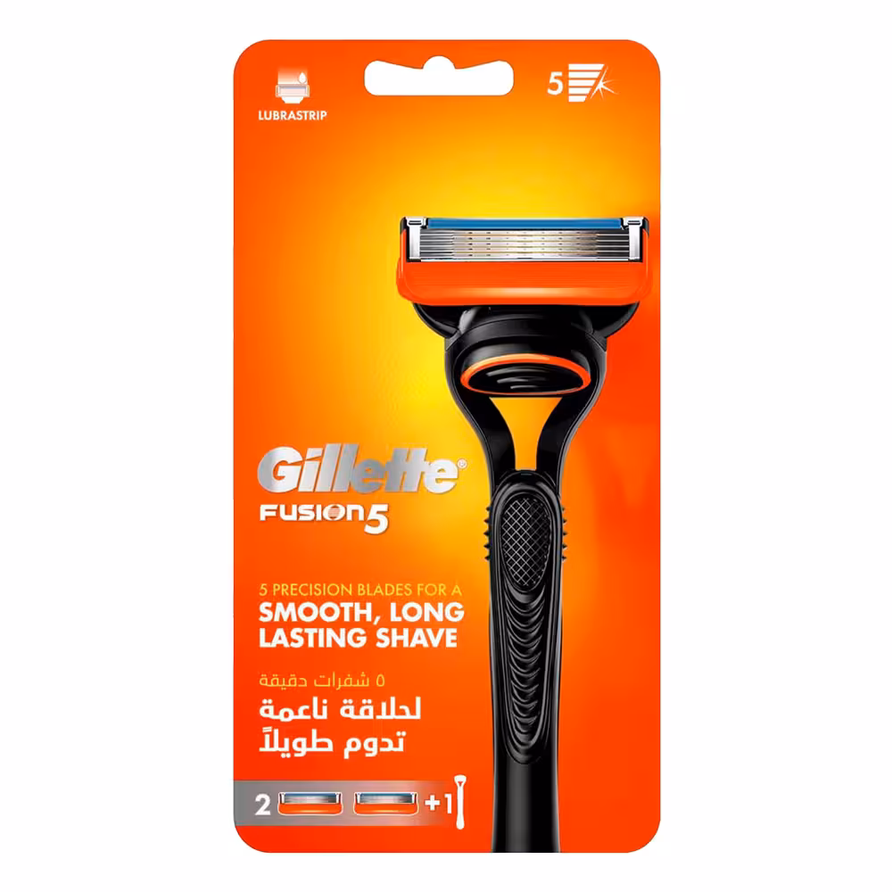 خودتراش ژیلت Fusion5 به همراه 2 تیغ یدک