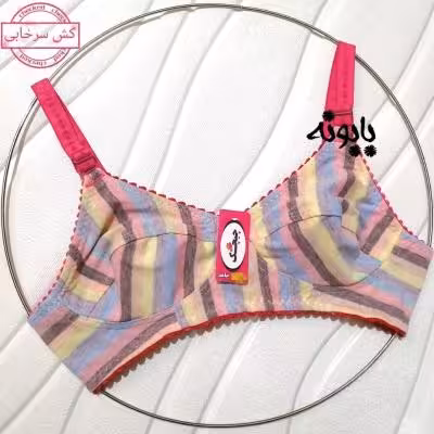 سوتین ملانژ راه راه