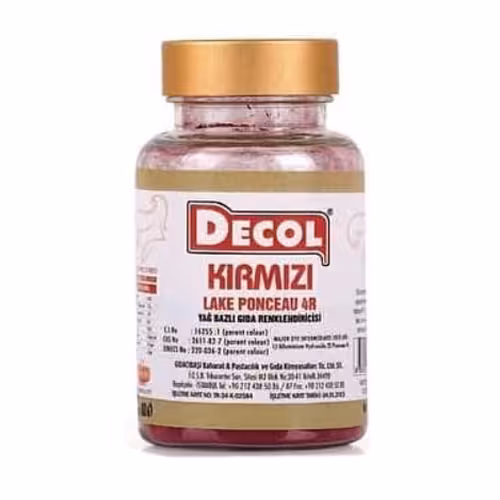 رنگ پودری قرمز دکول4R