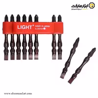 ست سر پیچ گوشتی لایت دوسو و چهارسو 10 عددی مدل 2265-SP