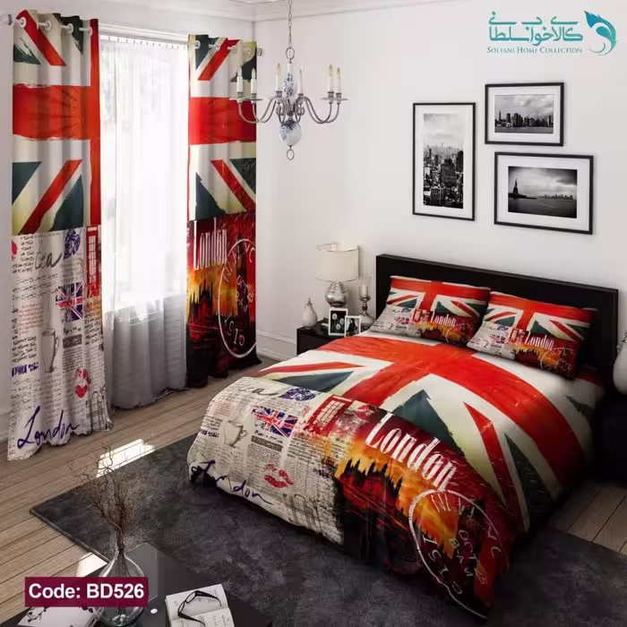 روتختی طرح لندن دو نفره کد BD526