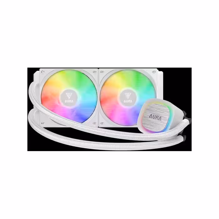خنک کننده مایع پردازنده گیم دیاس AURA GL240 V2 WH