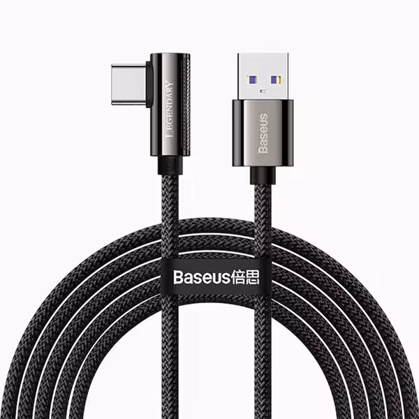 کابل تبدیل USB به Type-C باسئوس فست شارژ توان 66 وات مدل CATCS-B01