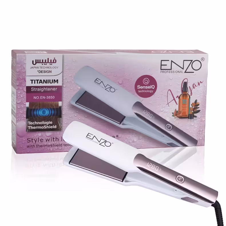 اتو مو کراتینه 1280 درجه فارنهایت انزو مدل ENZO EN-3850