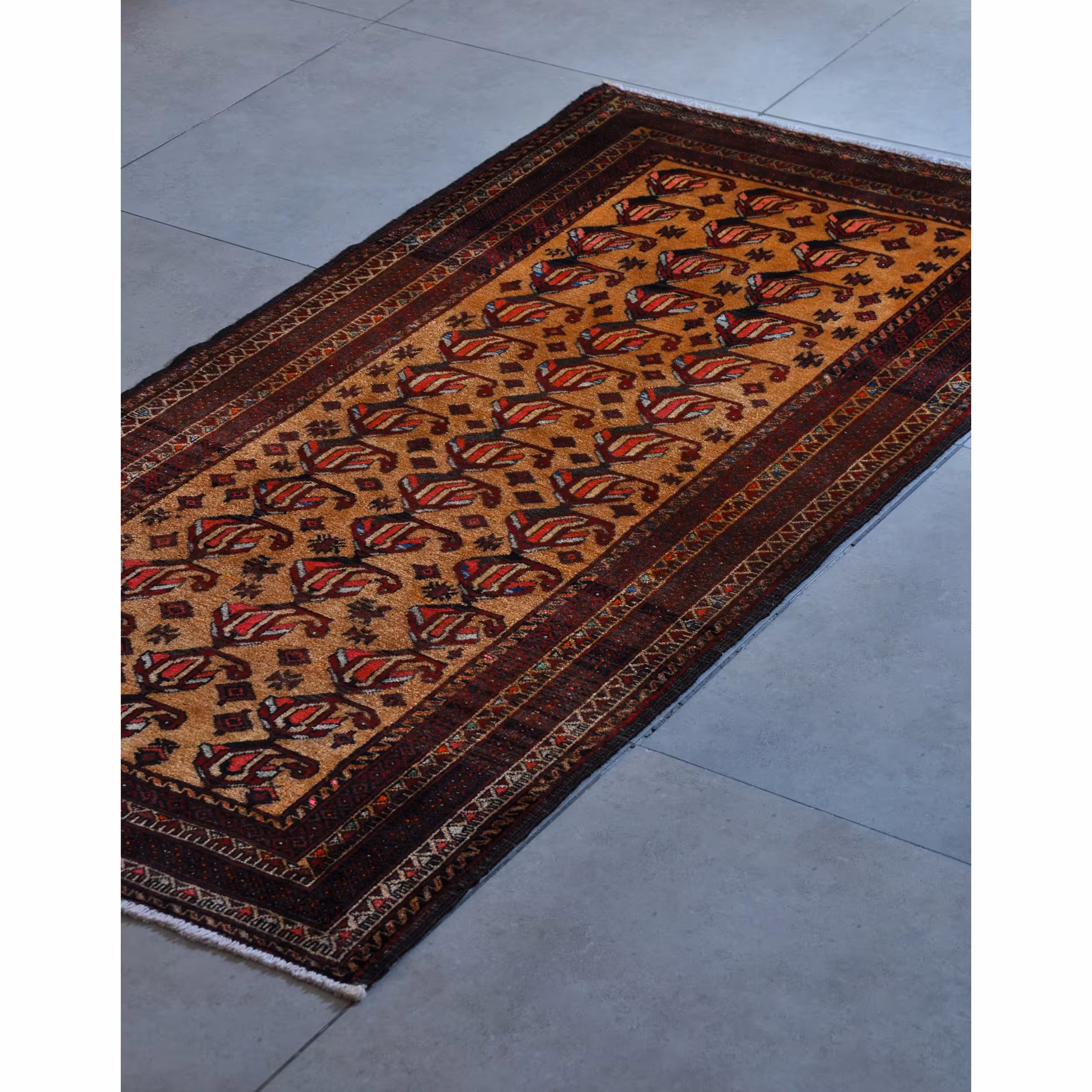 فرش دستبافت دو متری امیرخیز مدل ایلیاتی کد 109830