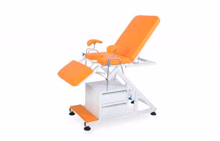 تخت ژنیکولوژی مدل مکانیکی کشو دار