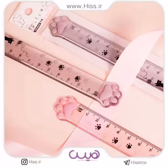 خط کش پنجه گربه شاینی