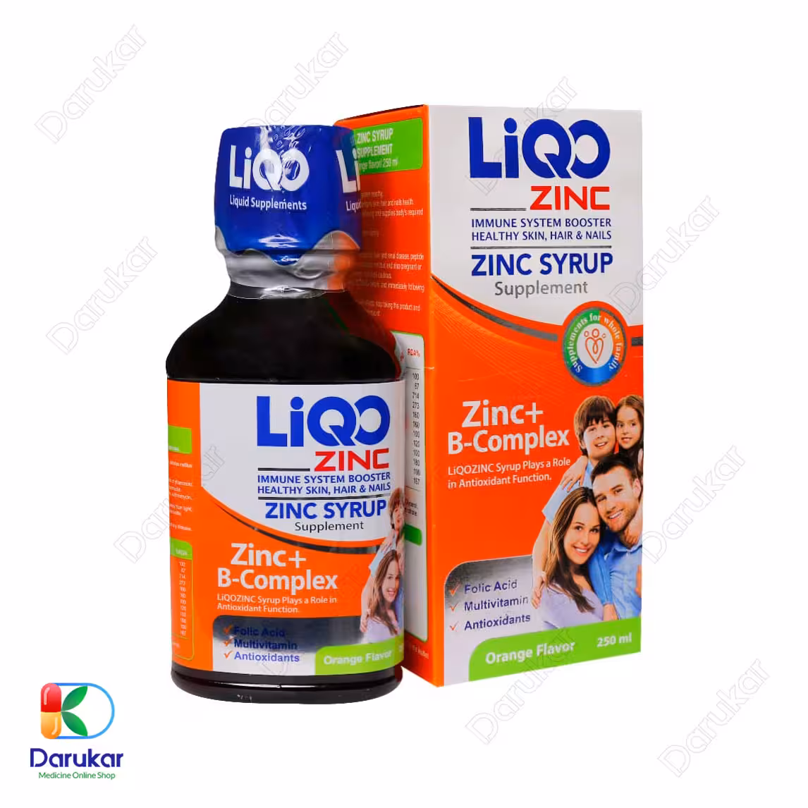 شربت لیکو زینک ابیان فارمد 250 میلی لیتر